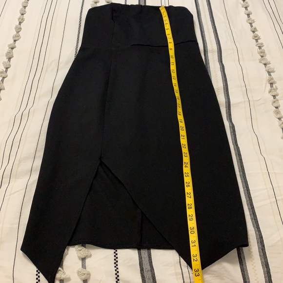 6 HR SALE LULUS JAZZIE black strapless body con dress back zipper size medium - Picture 11 of 12